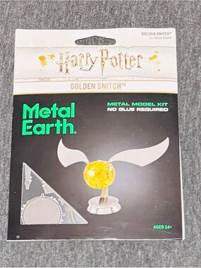 Metal Earth Harry Potter Golden Snitch Metal Model Kit | Brand New In Box